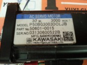 KAWASAKI P50B03003DCLJB AC SERVO MOTOR (3)
