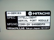 HITACHI INTELLIGENT SERIAL PORT MODULE COMM-2H 64AGBDFA (3)