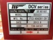 TOKYO DCV SERIES DCV231 DIGITAL CONTROL VALVE (3)