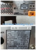 Daihen NX-HGA-30B RFジェネレータ Daihen NX-HGA-30B RFジェネレータ