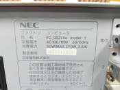 NEC FC-9821xa MODEL 1 COMPUTER W/ INTERFACE MODULE CARD (3)