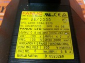 FANUC β6/2000 AC SERVO MOTOR A06B-0034-B175 (NEW) (3)