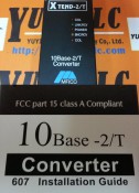 X TEND-2/T 10Base-2/T ETHERNET CONVERTER -NEW (3)