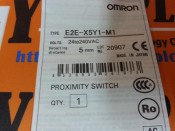 OMRON E2E-X5Y1-M1 PROXIMITY SWITCH -NEW (3)