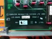 COMPUTER RECOGNITION 8938V109 LCS BOARD (3)