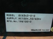 HITACHI ECG343-D-0 / EDB343 / EIC343 / ETR343 / POW343 / OUT1 / OUT2 (3)