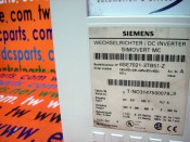 SIEMENS 6SE7 021-3TB51-Z 6SE7021-3TB51-Z WECHSELRICHTER/DC INVERTER SIMOVERT MC (3)