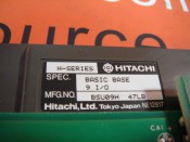 HITACHI H-SERIES BASIC BASE 9 I/O BSU09H (3)