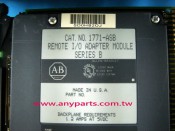 A-B PLC Allen Bradley 1771 Programmable Controller CPU:1771-ASB Remote I/O Adapter Module Ser.B (2)
