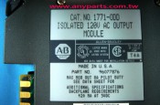 (A-B PLC) Allen Bradley 1771 Programmable Controller CPU 1771-ODD Isolated Output Module (2)