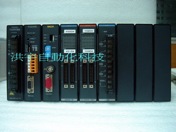 TOSHIBA PLC T2 series PS261 PU234E SN221 DI 32 DO32 AI 32 BU268