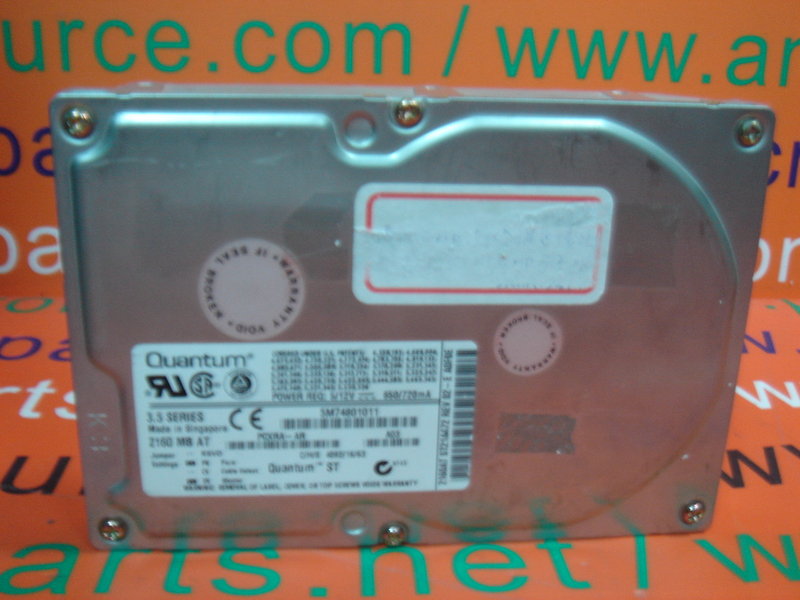 21at Pc QUANTUM ST21A011 21AT IDE Hard Disk Drive - 裕益科技自動化設備可程式編碼器PLC分散式控制系統DCS