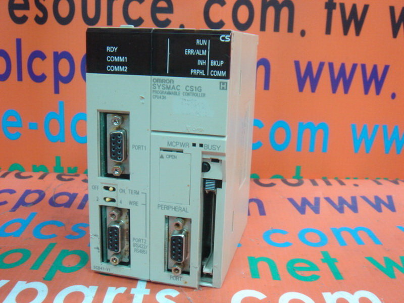 OMRON CS1G-CPU43H - 裕益科技自動化設備可程式編碼器PLC分散式控制系統DCS