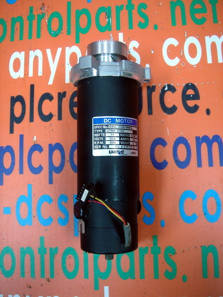 UNITEC DC MOTOR DTME-3780 SPEC NO.B90L-0315-0061A