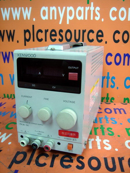 Kenwood PA36-2A PA362A 0-36V 2A Regulated DC Power Supply
