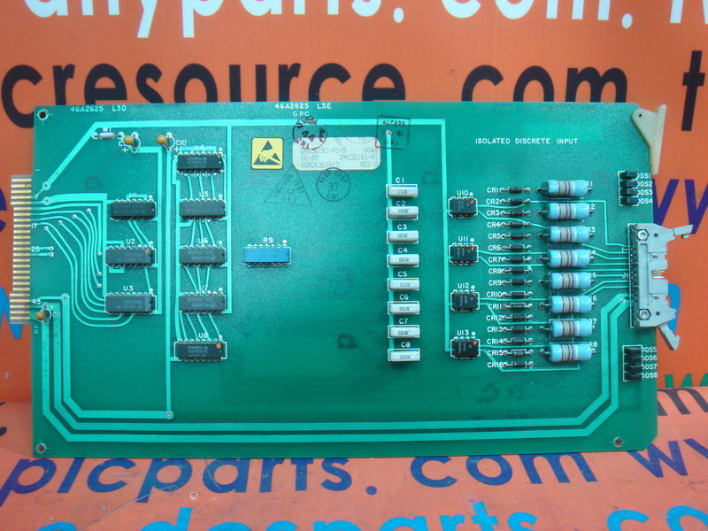 FISHER ROSEMOUNT ISOLATED DISCRETE INPUT DM6361X1-A1-5 / 46A2626X012 (REV.6)