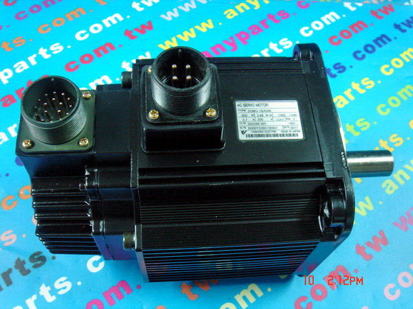 YASKAWA AC SERVO MOTOR SGMG 06AWB 600W 200V 5 7A PLC DCS SERVO 