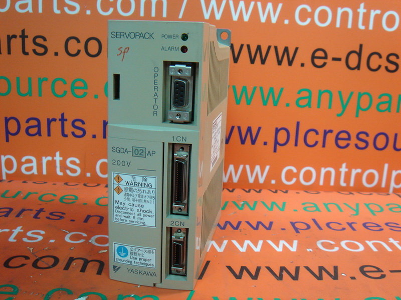 YASKAWA SGDA-02AP - PLC DCS SERVO Control MOTOR POWER SUPPLY YASKAWA SGDA-02AP - PLC DCS SERVO Control MOTOR POWER SUPPLY