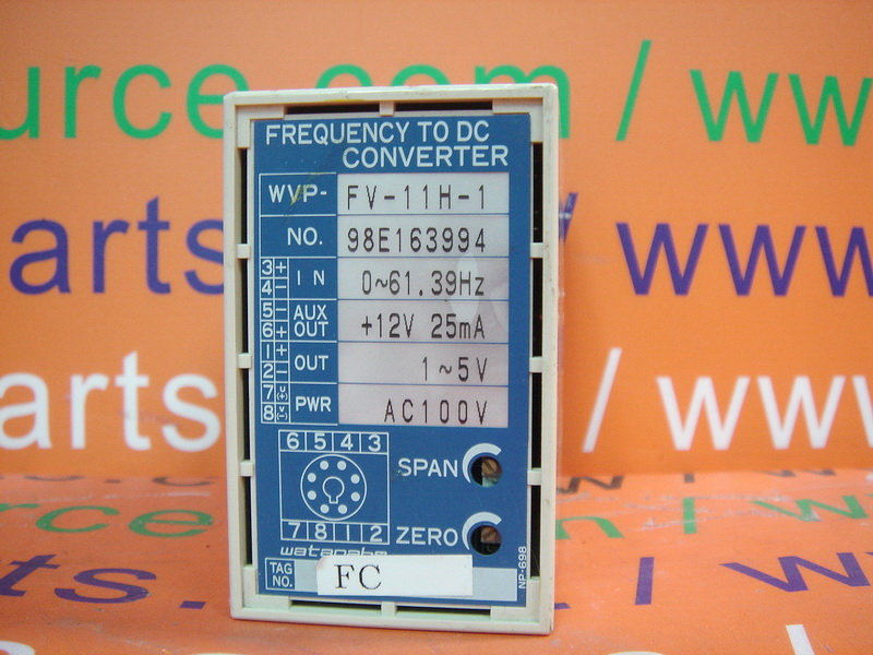 watanabe FREQUENCY TO DC CONVERTER WVP-FV-11H-1