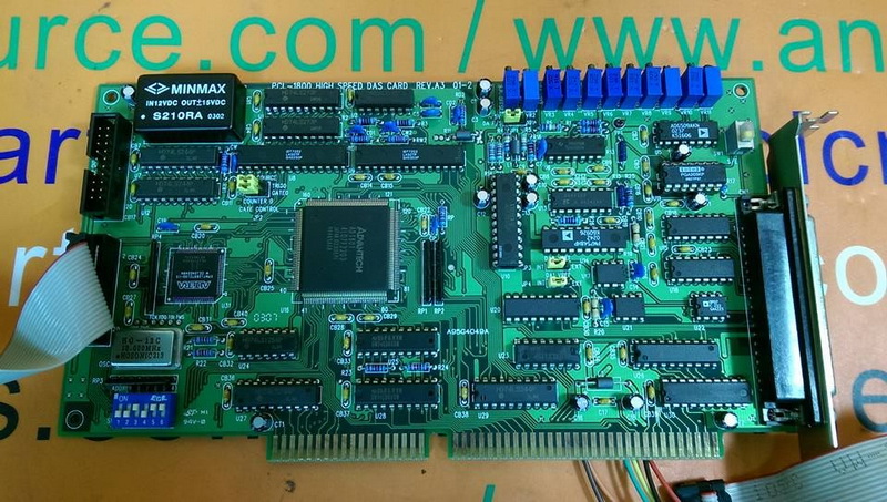 ADVANTECH HIGH SPEED DAS CARD REV.A3 PCI-1800