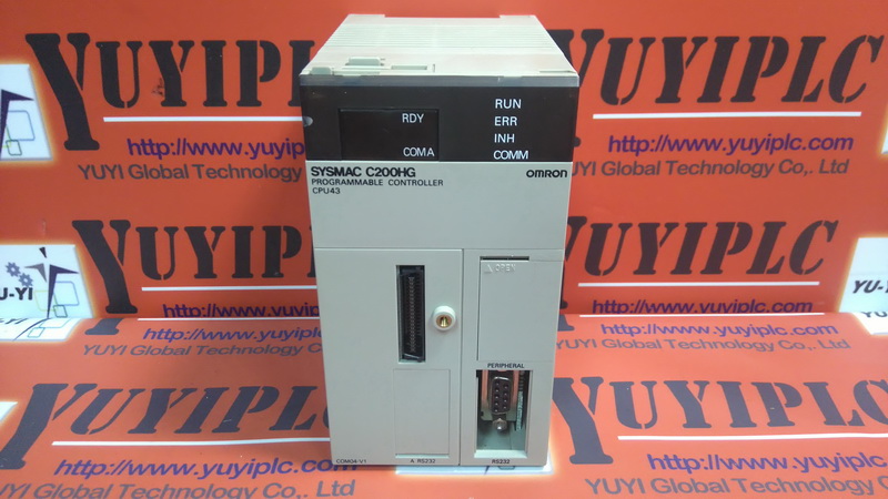 OMRON CPU UNIT C200HG-CPU43 - 裕益科技自動化設備可程式編碼器PLC分散式控制系統DCS