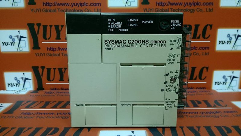 OMRON CPU21 W/POWER SUPPLY UNIT C200H-PS221 - PLC DCS SERVO