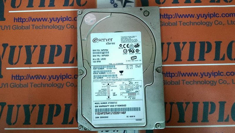 IBM ST336607LC eSERVER xSERIES 36.4GB USCSI H.D. DRIVE