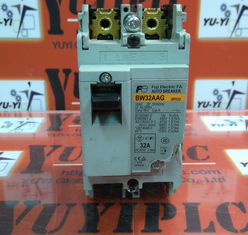 FUJI AUTO BREAKER BW32AAG - PLC DCS SERVO Control MOTOR POWER SUPPLY ...