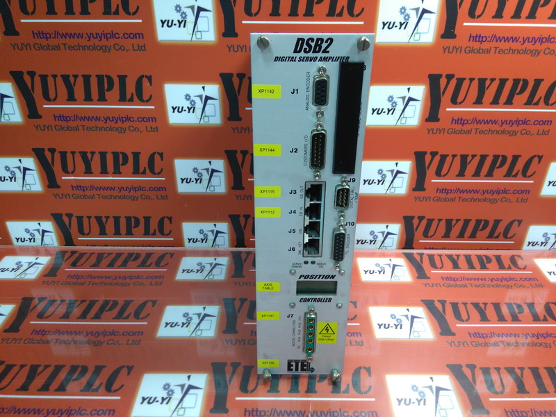 ETEL DIGITAL SERVO AMPLIFIER DSB2P132111E000H PLC DCS SERVO Control MOTOR POWER SUPPLY IPC ROBOT
