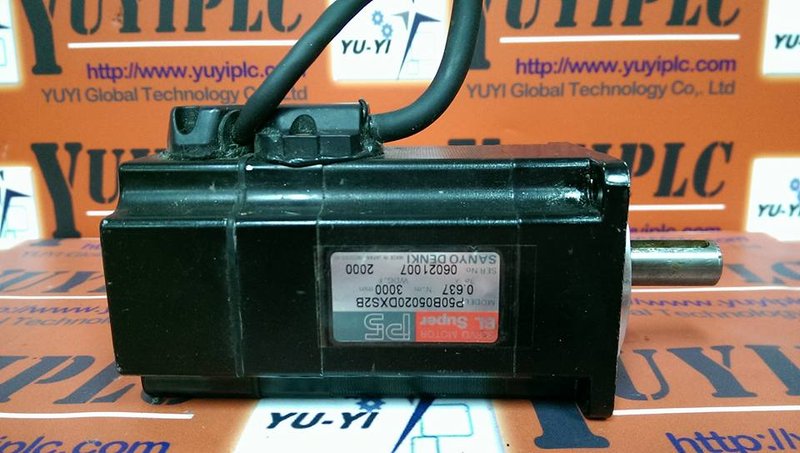 SANYO DENKI SERVO MOTOR BL SUPER P5 P50B05020DXS2B - PLC DCS SERVO