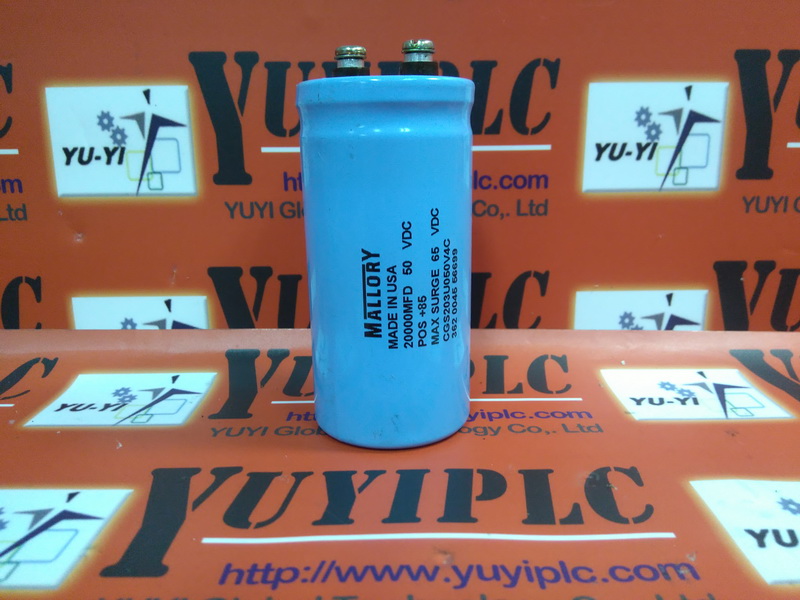 MALLORY CGS203U050V4C CAPACITOR 20000 MFD 50 VDC