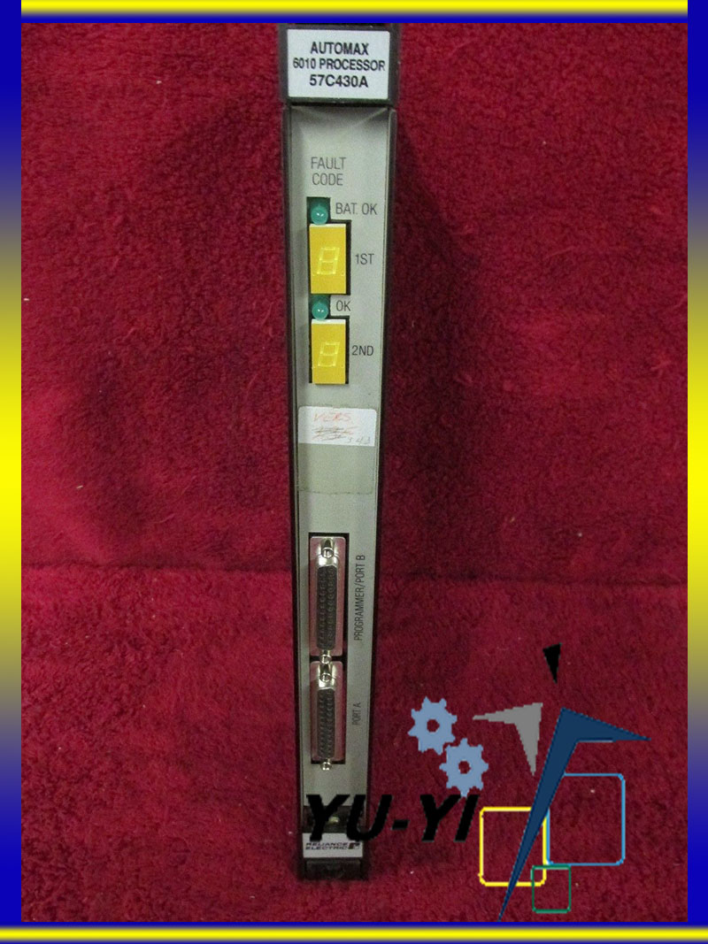 RELIANCE 57430-1K AUTOMAX 6010 PROCESSOR 57C430A - PLC DCS SERVO ...