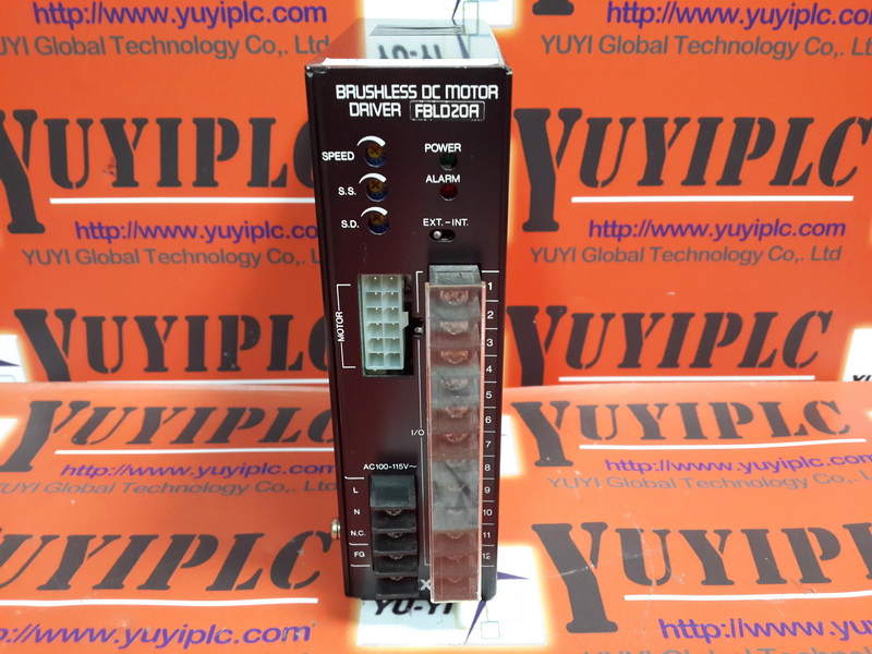 ORIETAL MOTOR FBLD20A BRUSHLESS DC MOTOR DRIVE 裕益科技自動化設備可程式編碼器PLC分散式