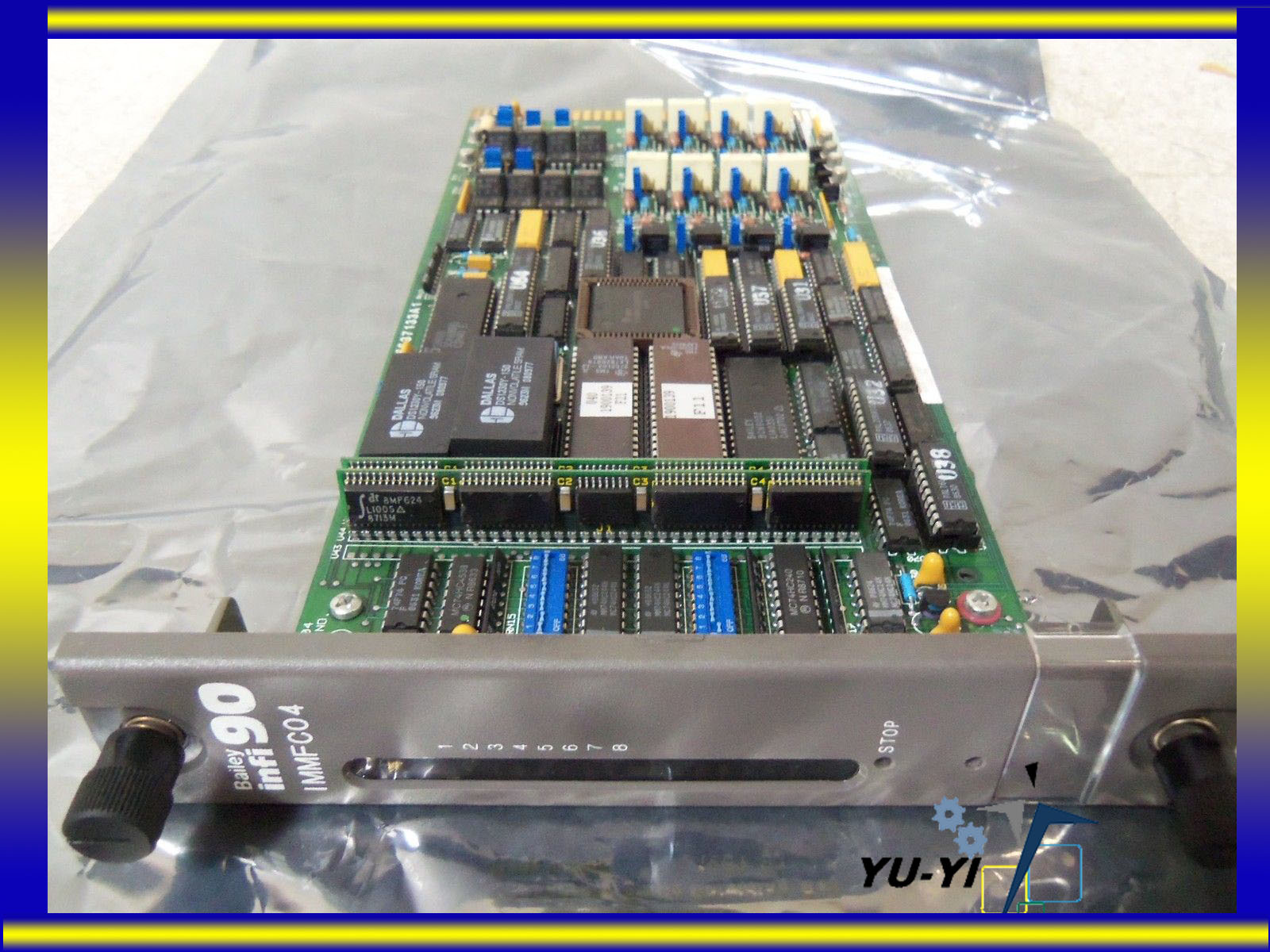 BAILEY INFI 90 MULTIFUNCTION CONTROLLER IMMFC04 - 裕益科技自動化設備可程式編碼器PLC分散式 ...