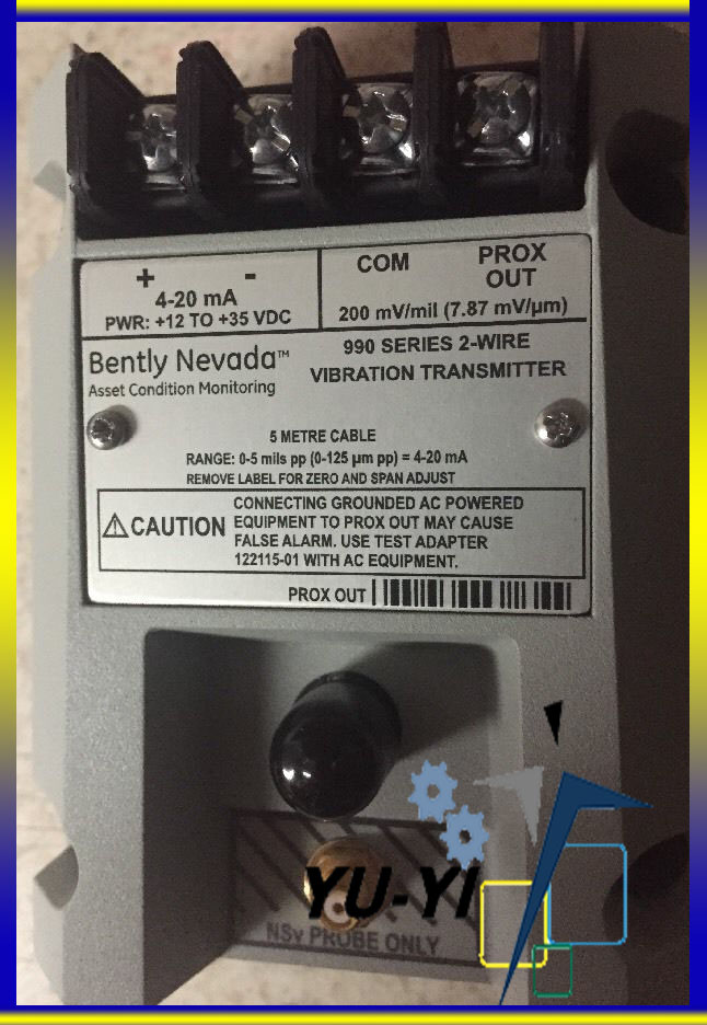 Bently Nevada 990 2Wire Vibration Transmitter Module PLC DCS SERVO