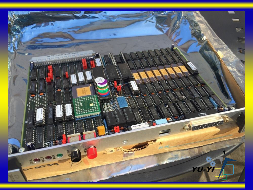 MOTOROLA MVME 123 CPU Card - PLC DCS SERVO Control MOTOR POWER SUPPLY ...