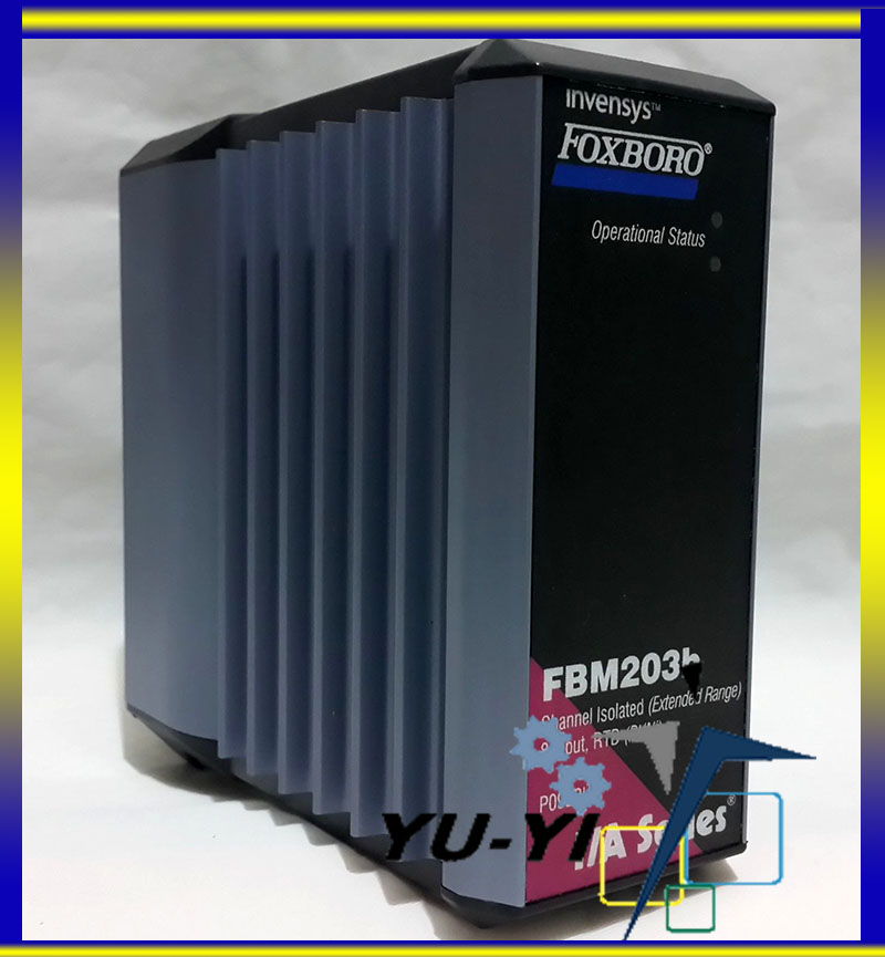 FOXBORO FBM203B P0922UA CHANNEL ISOLATED 8 INPUT Extended RTD Range ...