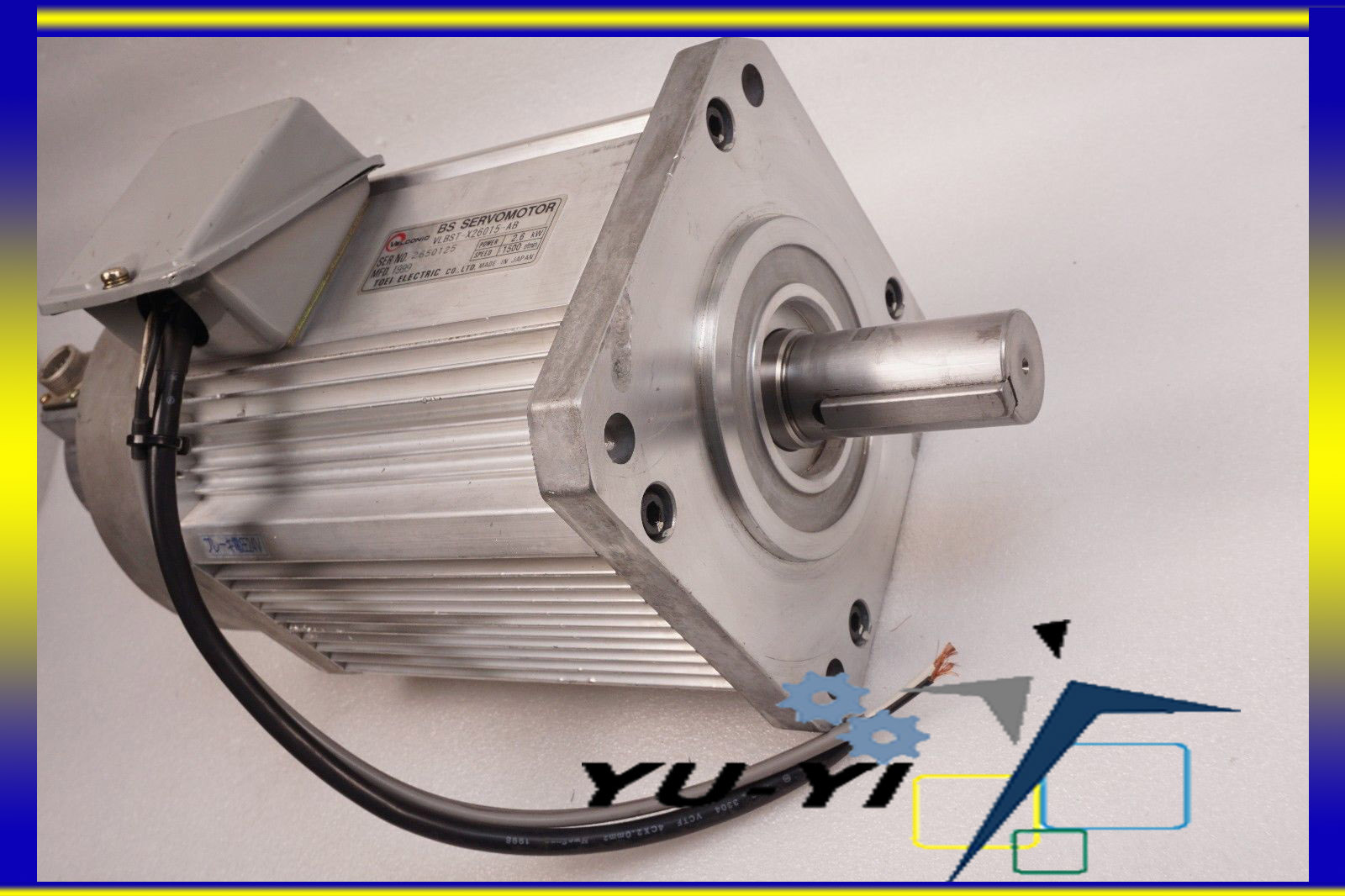 TOEI VELCONIC BS SERVO MOTOR VLBST-X26015-AB - PLC DCS SERVO