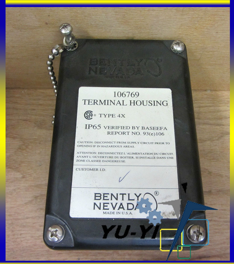 Bently Nevada 106769 Terminal Housing TYPE 4X-IP65-SAR