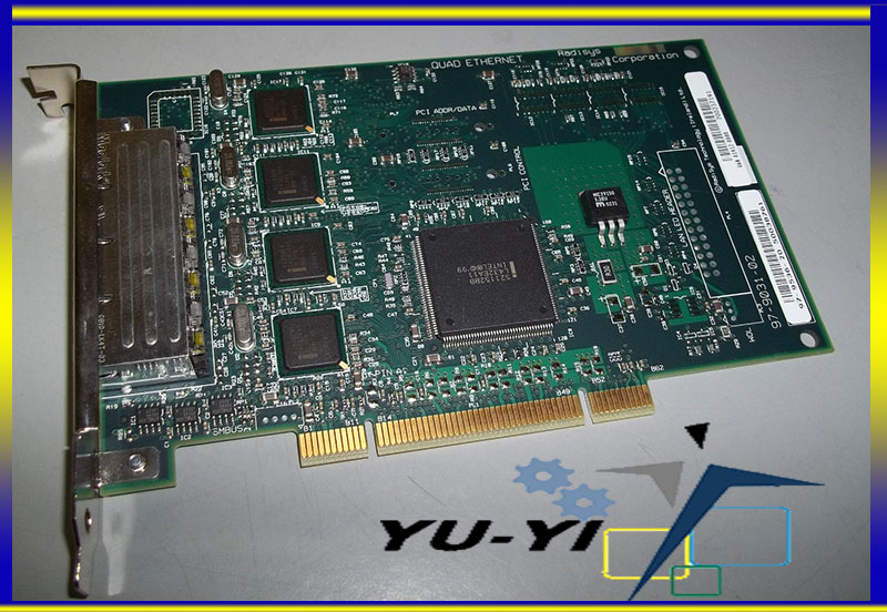 Radisys Quad Port PCI Ethernet Server Network Adapter 97-9031-02