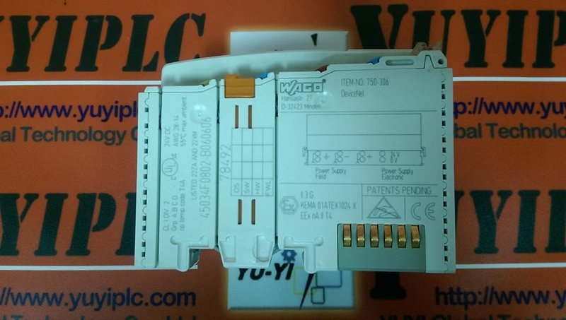 WAGO DeviceNet fieldbus coupler CONTROLLER 750-306