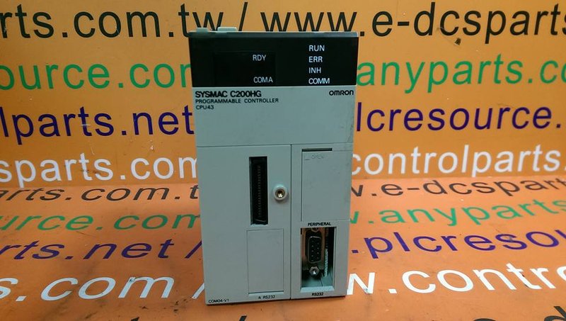 OMRON CPU UNIT C200HG-CPU43 - 裕益科技自動化設備可程式編碼器PLC分散式控制系統DCS