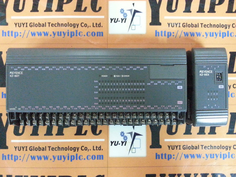 Keyence KZ-80T PLC/KZ-8EX - PLC DCS SERVO Control MOTOR POWER 