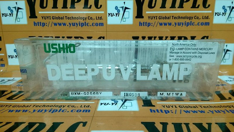 USHIO UXM-Q256BY DEEP UV LAMP - PLC DCS SERVO Control MOTOR USHIO UXM-Q256BY DEEP UV LAMP - PLC DCS SERVO Control MOTOR