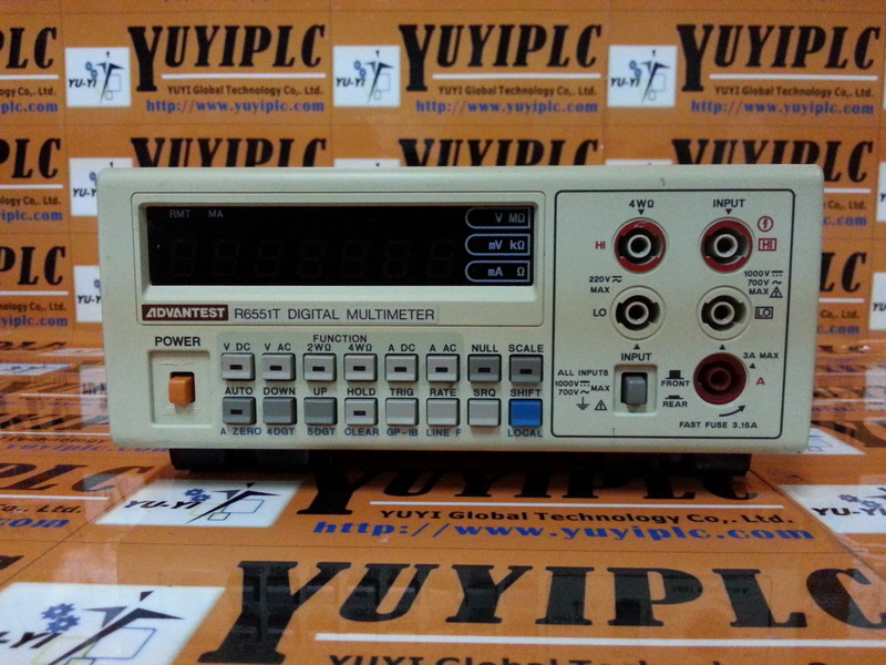 ADVANTEST R6551T Digital Multimeter