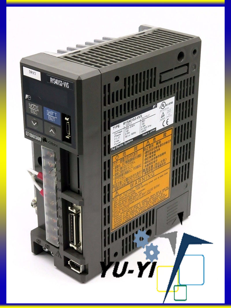 FUJI RYS401S3-VVS SERVO DRIVER - PLC DCS SERVO Control MOTOR POWER
