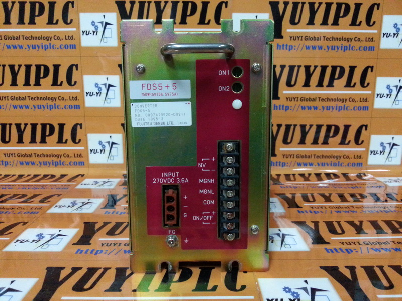 FUJITSU FDS5+5 Converter power supply - 裕益科技自動化設備可程式編碼器PLC分散式控制系統DCS
