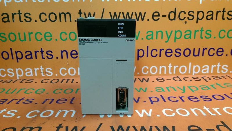 OMRON CPU UNIT C200HG-CPU43-E - 裕益科技自動化設備可程式編碼器PLC分散式控制系統DCS