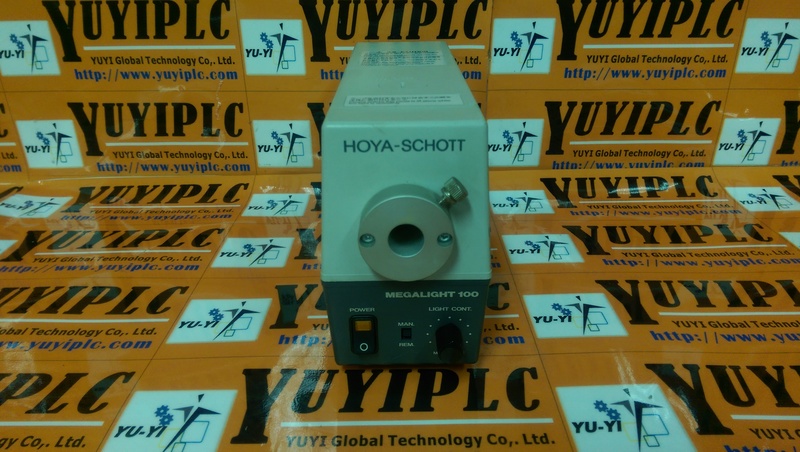 HOYA-SCHOTT MEGALIGHT 100 ILLUMINATOR LIGHT SOURCE - PLC DCS SERVO