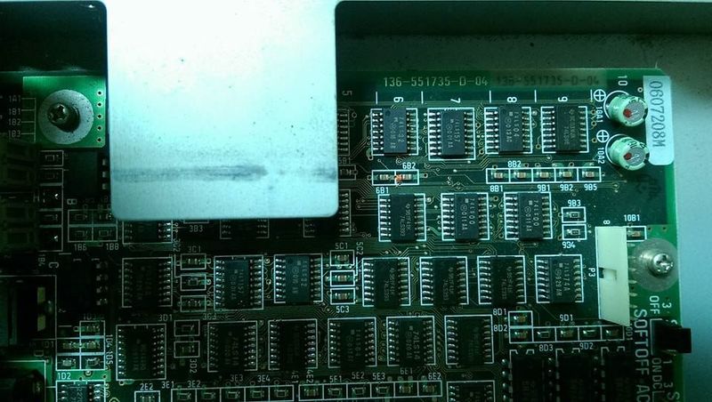 NEC G8VYJ PCB FOR FC-9821XA 1 - PLC DCS SERVO Control MOTOR POWER